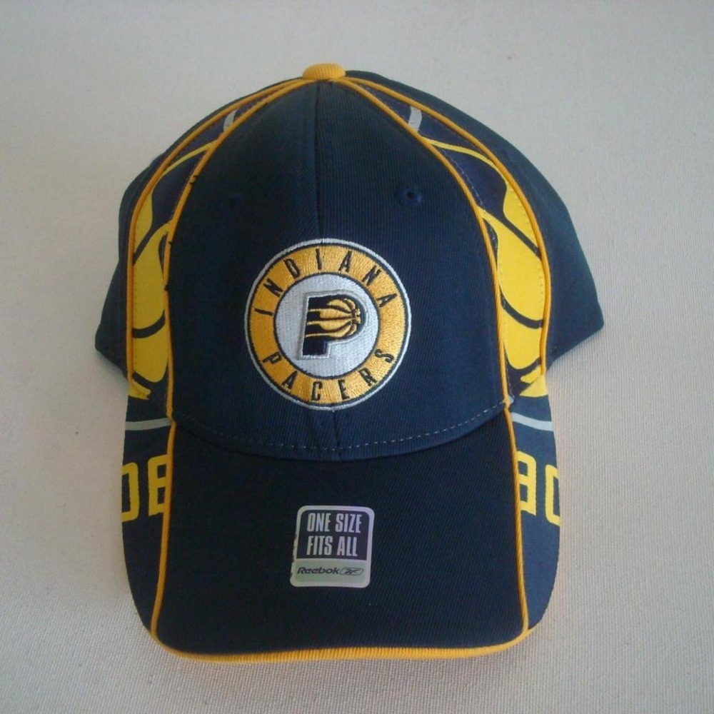 INDIANA PACERS REEBOK OSFM HAT CAP VINTAGE 00S Y2K J2